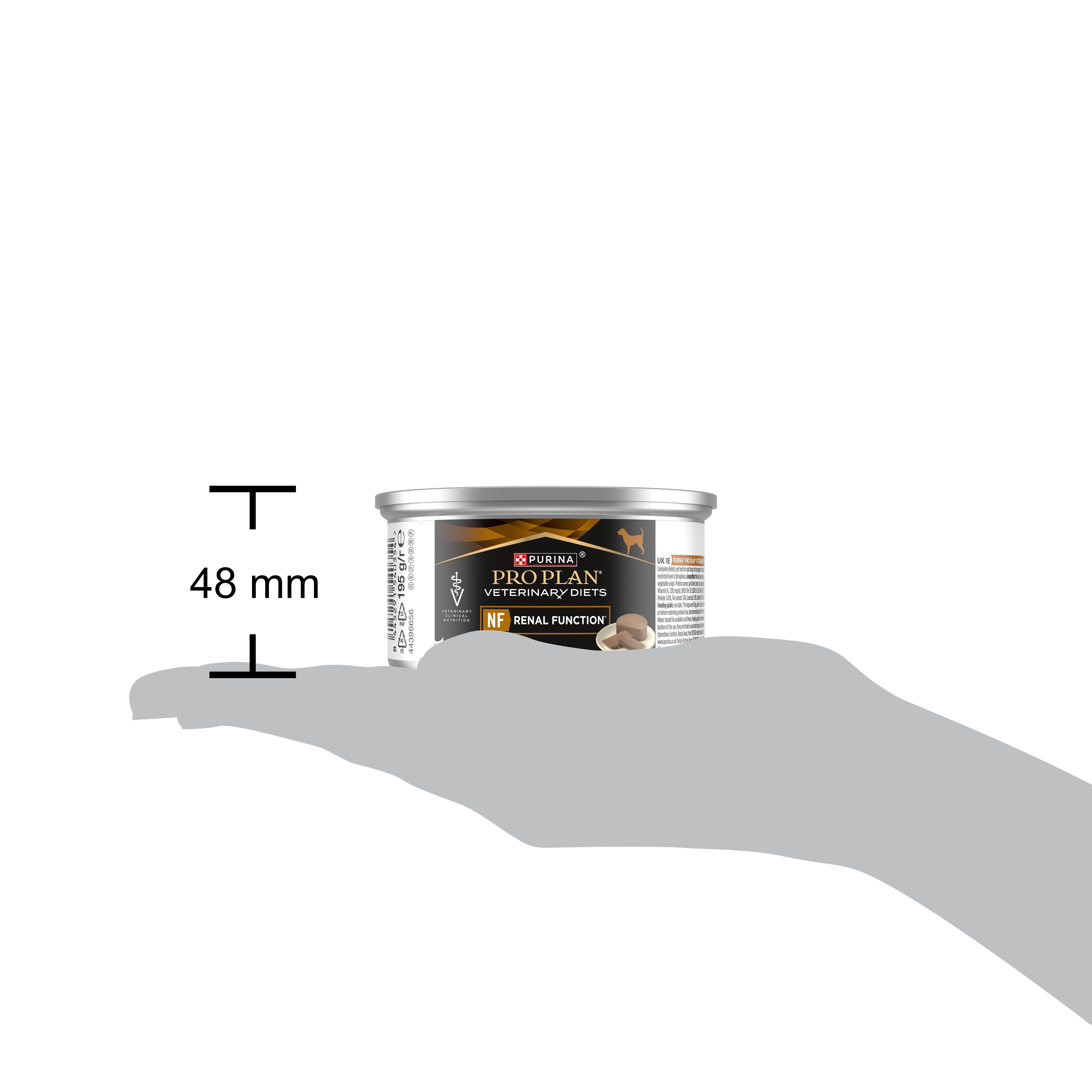 NF Renal Function Diätfuttermittel nass für Hunde zur Unterstützung der Nierenfunktion, Mousse 195 g