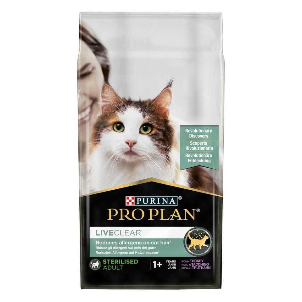 13314335-5885033246528928 Katzen Trockenfutter - Liveclear 1,4kg Truthahn Adult - Packung Frontal