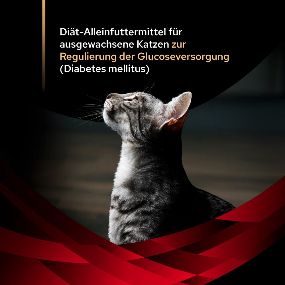 DM Diabetes Management, Diätfuttermittel für Katzen, Huhn 10 x 85g
