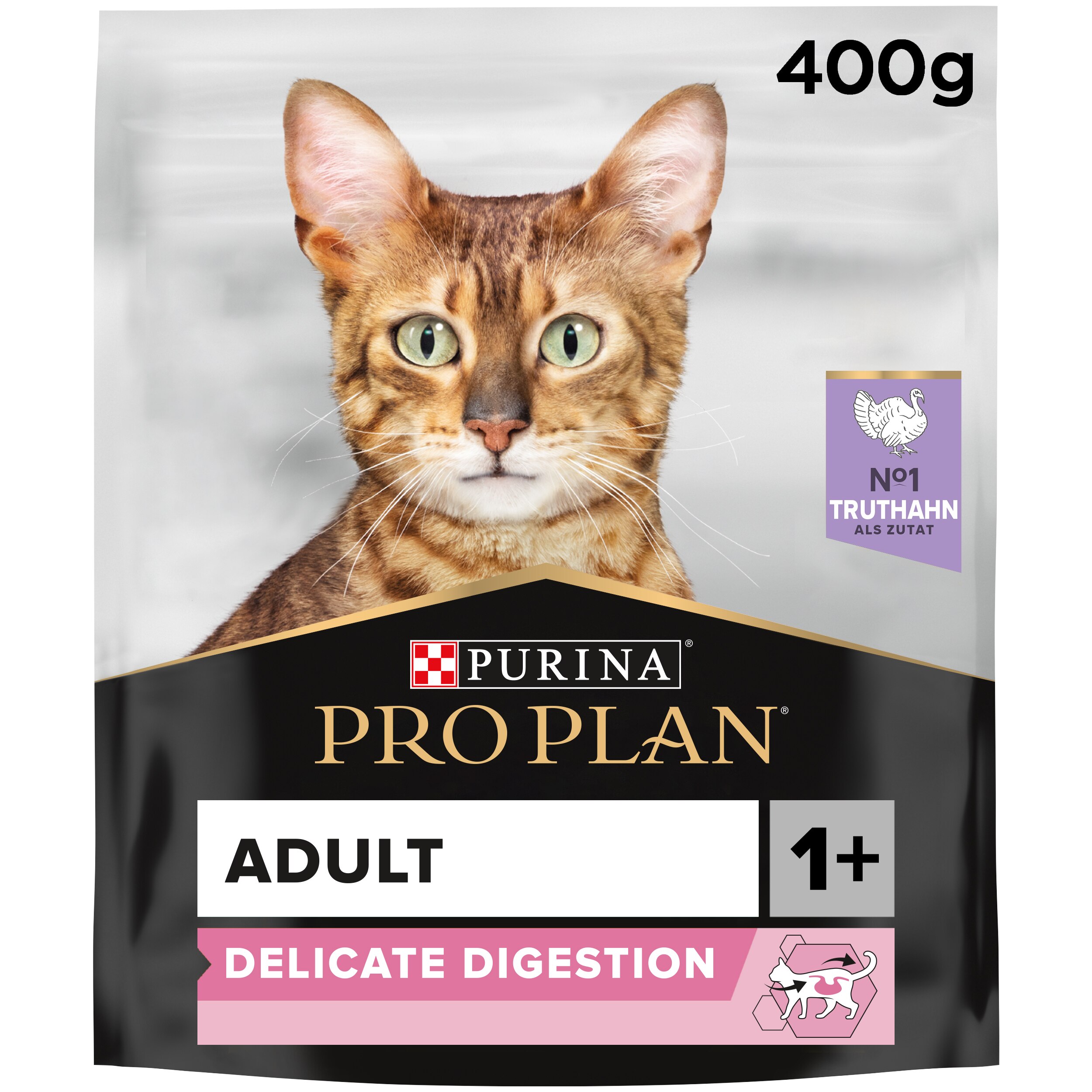 Katzenfutter, Trockenfutter, Adult, Delicate Digest, 400g