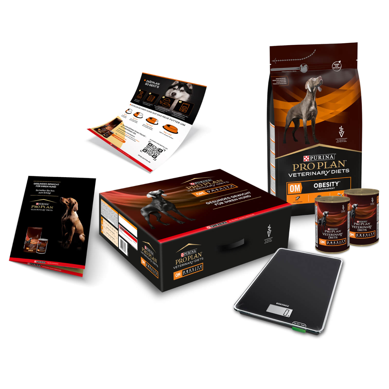 OM Obesity Management Gesundheitspaket Hund, Gewichtsmanagement OM Obesity Management Gesundheitspaket - Inhalte