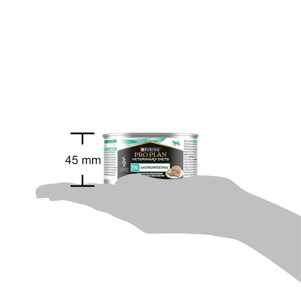 12937618-1045086121800671 EN Gastrointestinal Katze - 24 x 195g - Größenvergleich