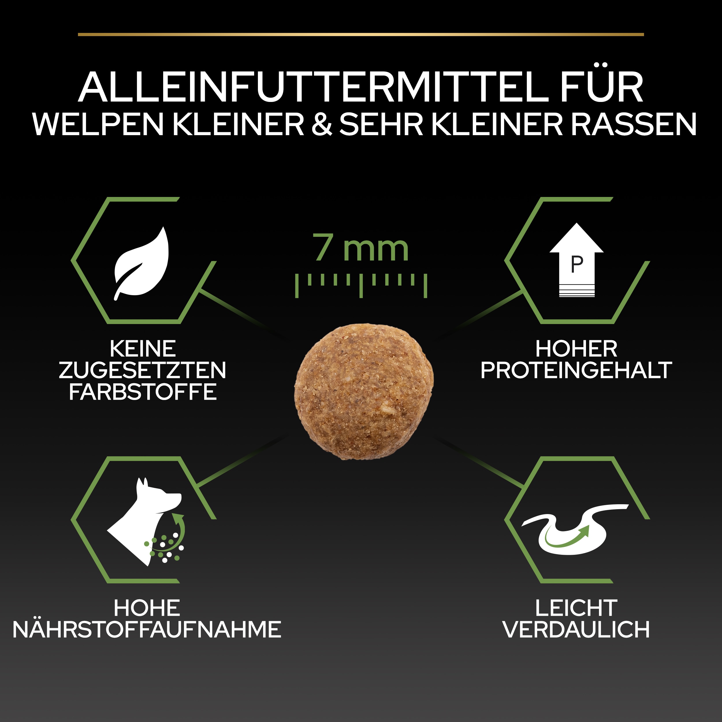 B00Y9SU19O.pt04 Puppy Healthy Start Trockenfutter - Krokettengröße ca. 7mm