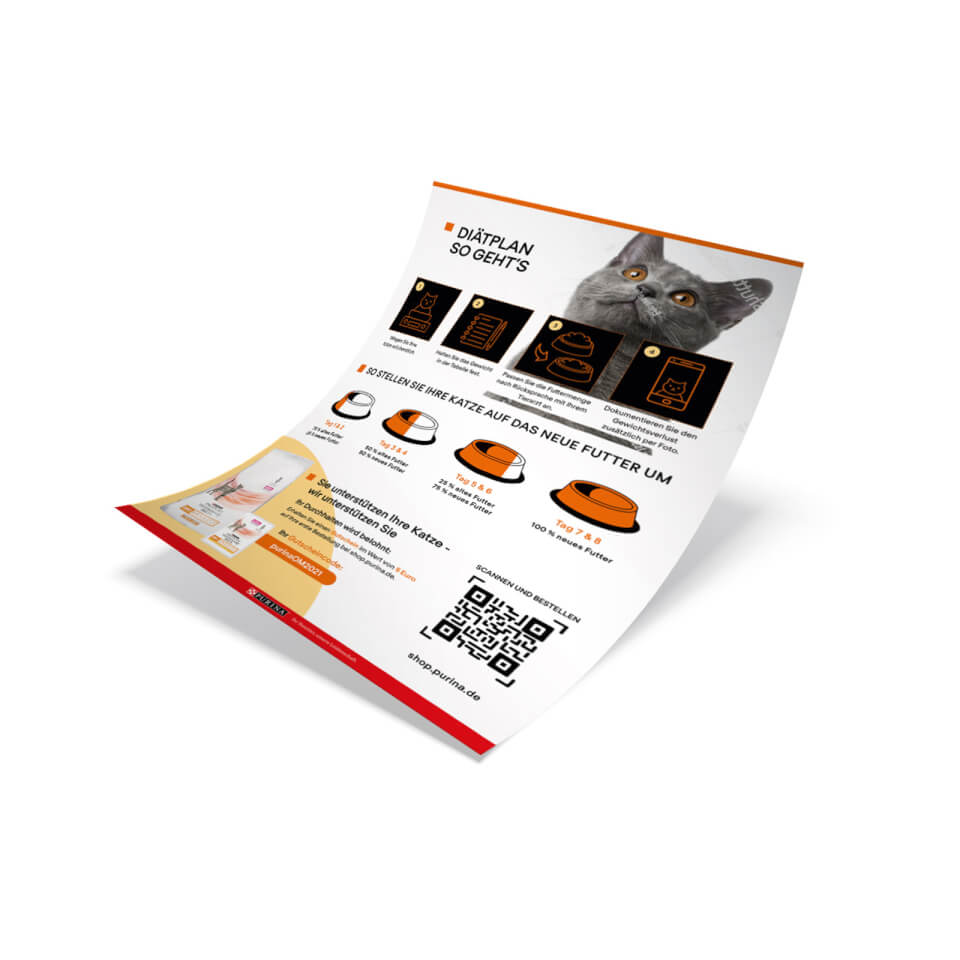 12937651-1174889215565532 OM Obesity Management Katzenfutter - Gesundheitspaket - Broschüre