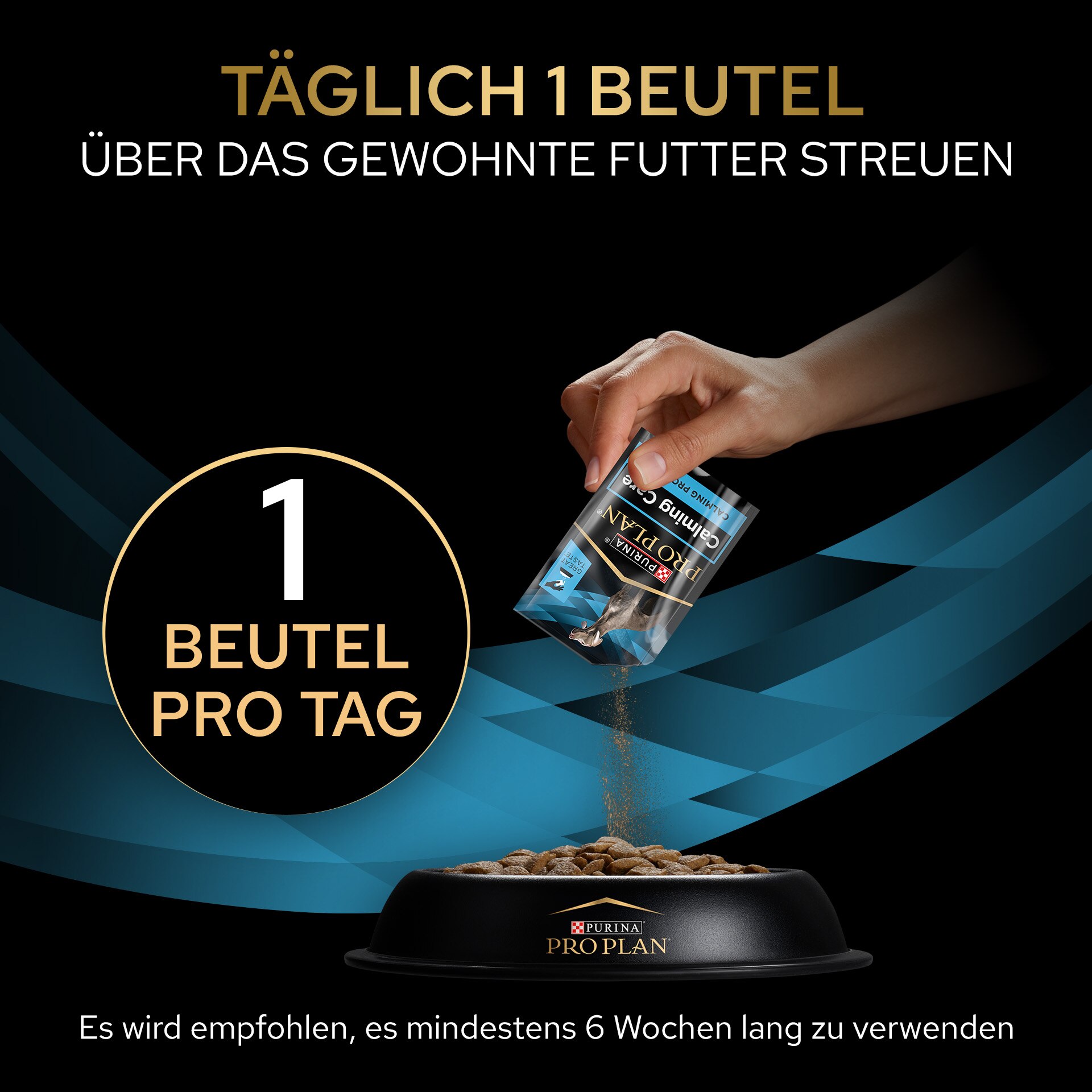 Katzenfutter, Trockenfutter, Proteinreich, Futterstreuer, Pro Plan
