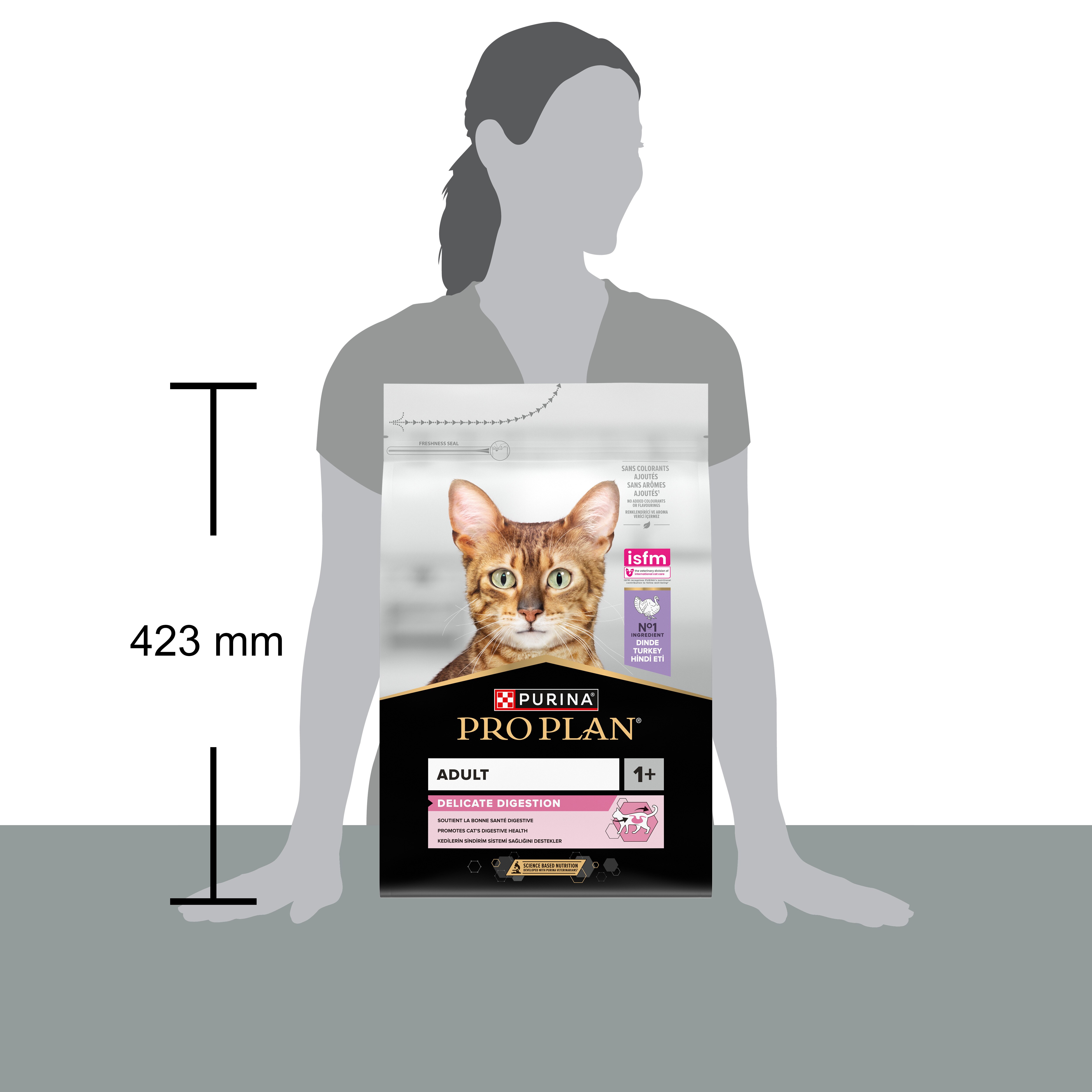 katze, nahrung, adult, trockenfutter, pro plan