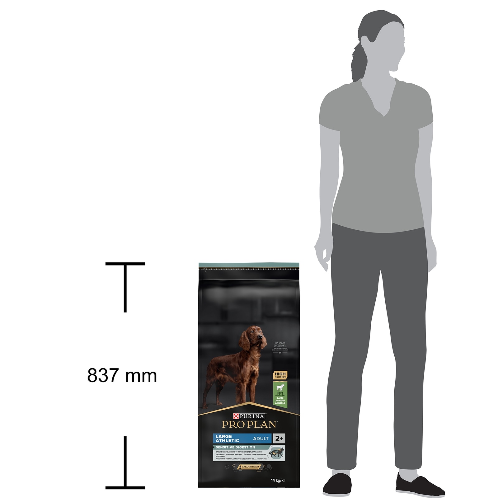 12191489-1535136419405586 Large Athletic Sensitive Digestion 14kg Größenvergleich