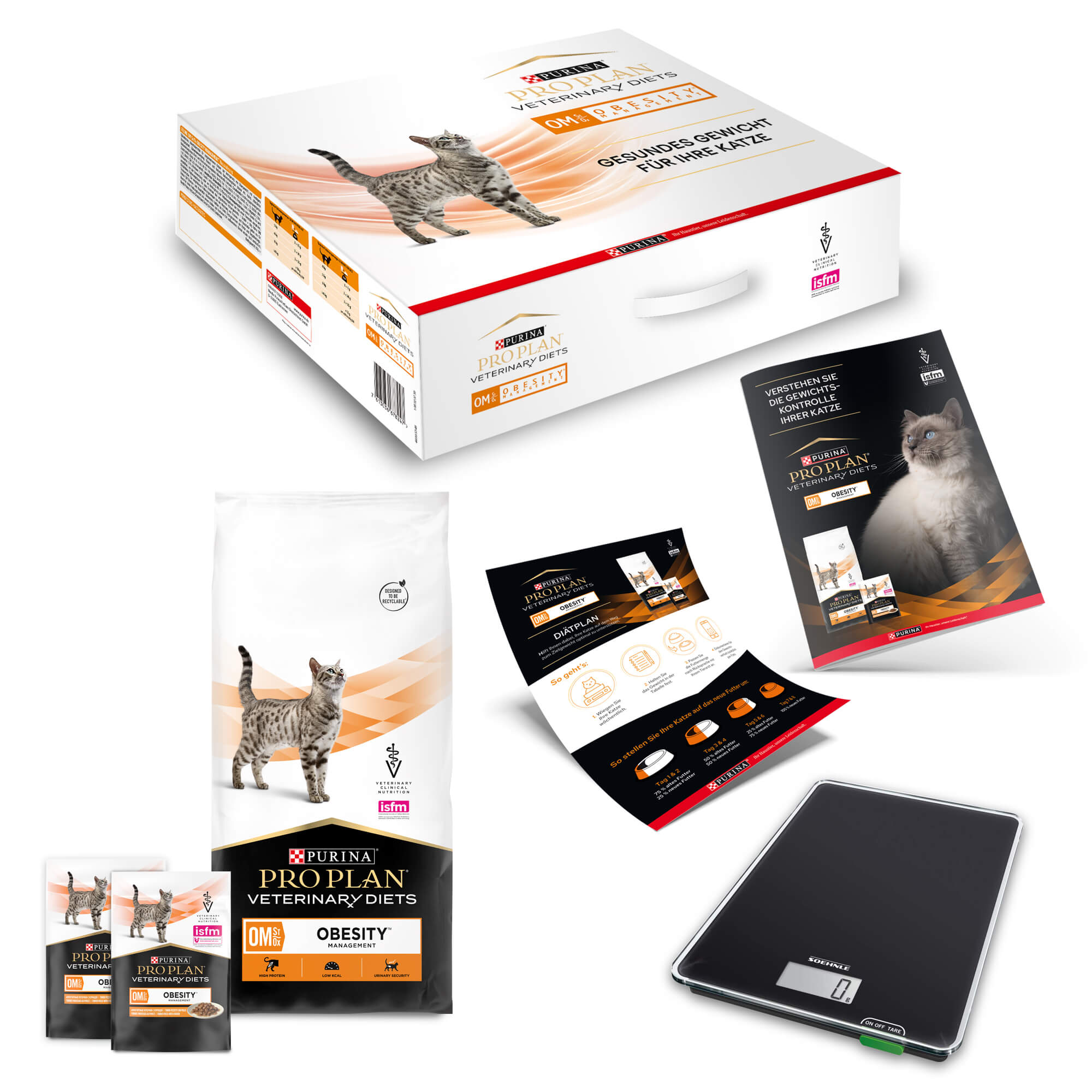 12937651-1644889940316119 OM Obesity Management Katzenfutter - Gesundheitspaket - Inhalte, Werbung, Plakat, Computer, Elektronik