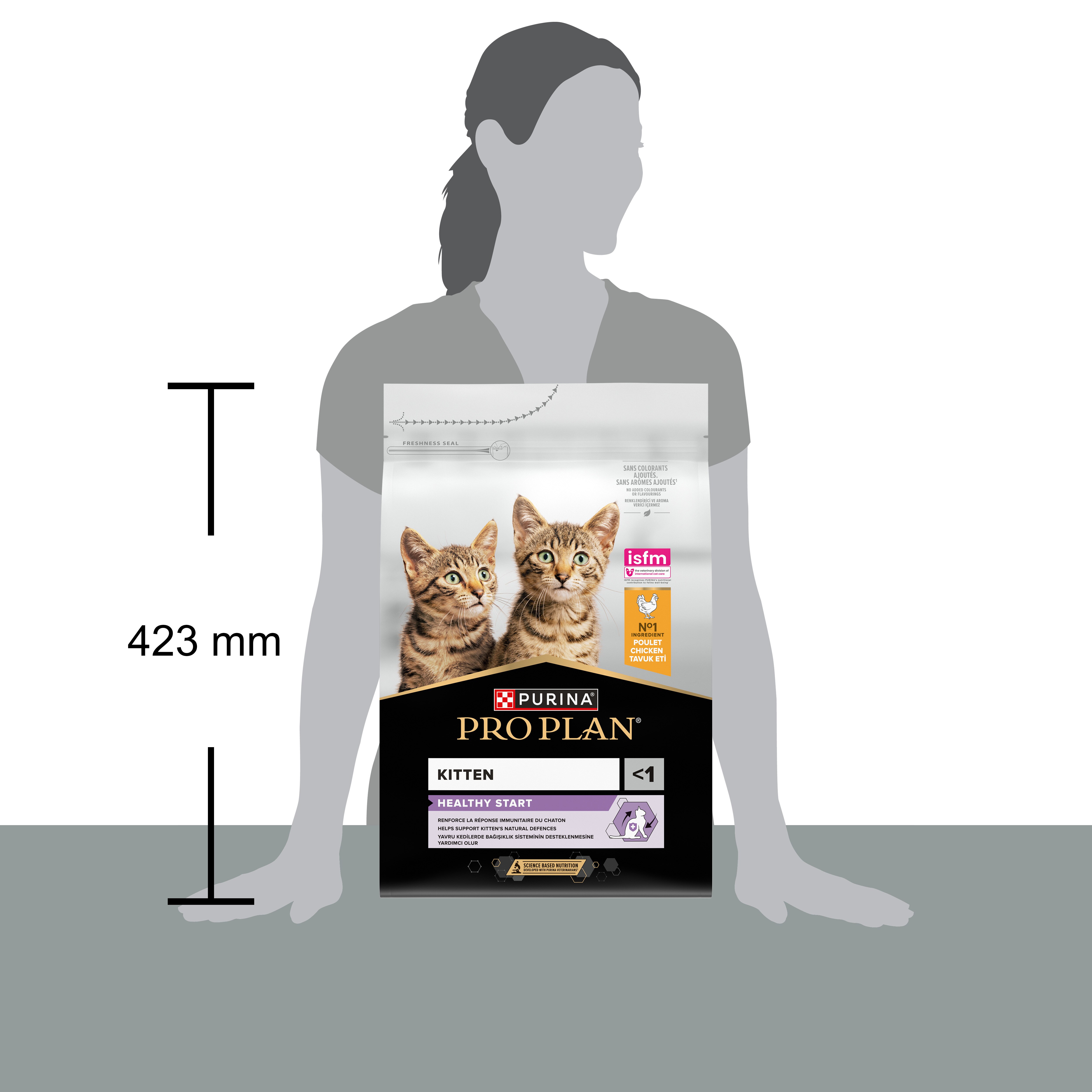Katzenfutter, Kittenfutter, Trockennahrung, Purina Pro Plan, Kitten